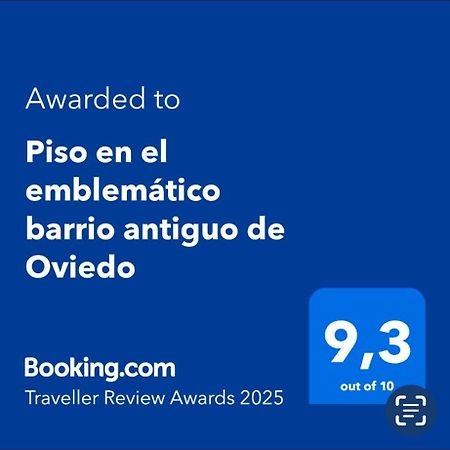 Piso En El Emblematico Barrio Antiguo De Oviedo Apartman Kültér fotó